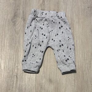 Rene Rofe Gray and Black Kids Casual Bottoms